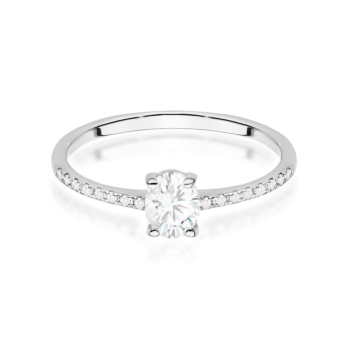 Inel Aur 14K cu Diamante Naturale Naturale 0.38 ct
