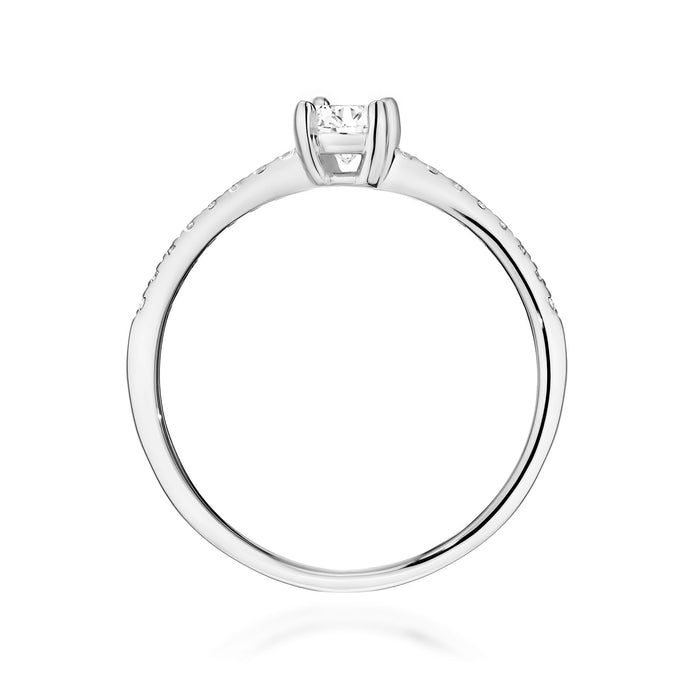 Inel Aur 14K cu Diamante Naturale Naturale 0.38 ct