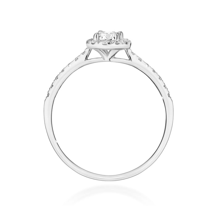 Inel Aur 14K cu Diamante Naturale 0.47 ct