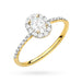 Inel Aur 14K cu Diamante Naturale 0.47 ct