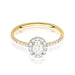 Inel Aur 14K cu Diamante Naturale Naturale 0.47 ct