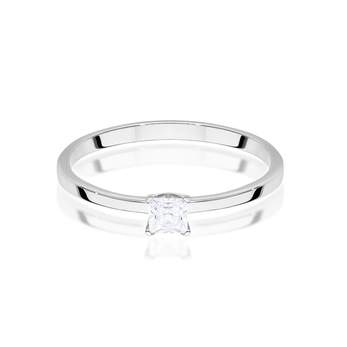 Inel Aur 14K cu Diamant Natural Natural 0.15 ct