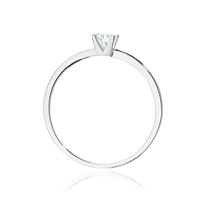 Inel Aur 14K cu Diamant Natural Natural 0.15 ct