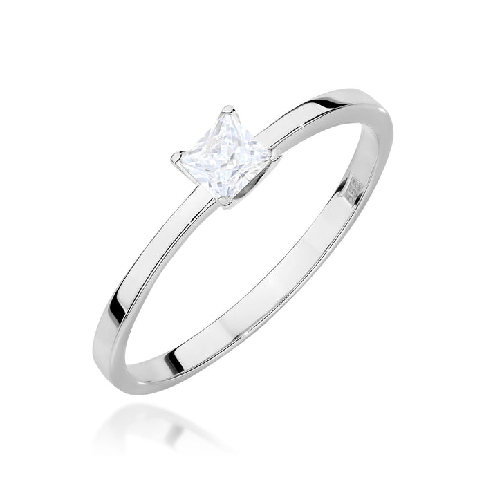 Inel Aur 14K W0587 Diamant Cultivat 0.30ct