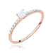 Inel Aur 14K cu Diamant Natural 0.15 ct