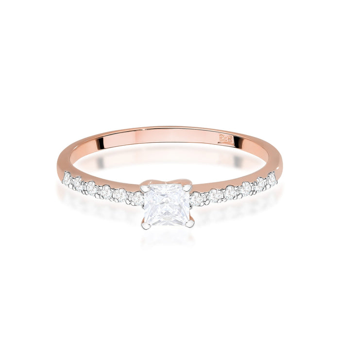 Inel Aur 14K cu Diamante Naturale Naturale 0.40 ct