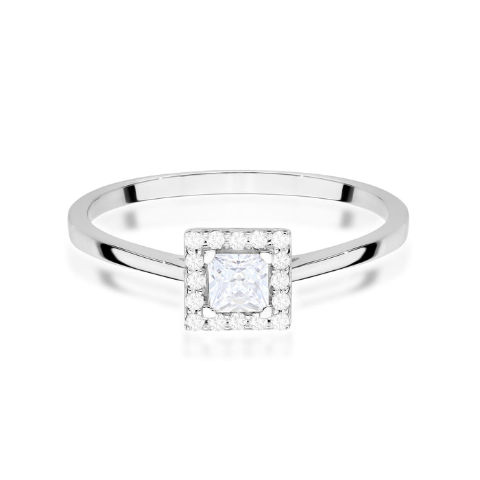 Inel Aur 14K W0590 Diamant 0.23ct