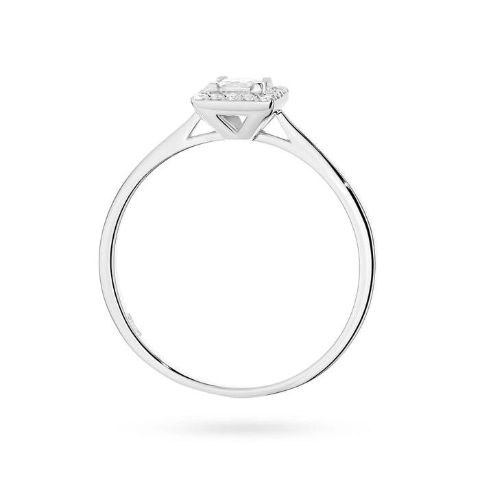 Inel Aur 14K W0590 Diamant 0.23ct