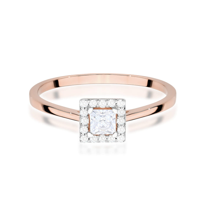 Inel Aur 14K W0590 Diamant 0.23ct