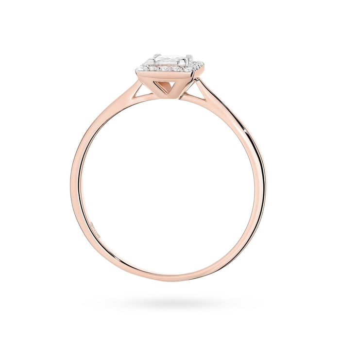 Inel Aur 14K W0590 Diamant 0.23ct