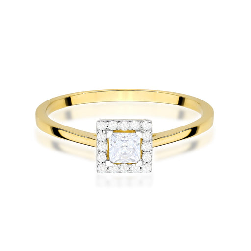 Inel Aur 14K W0590 Diamant 0.23ct