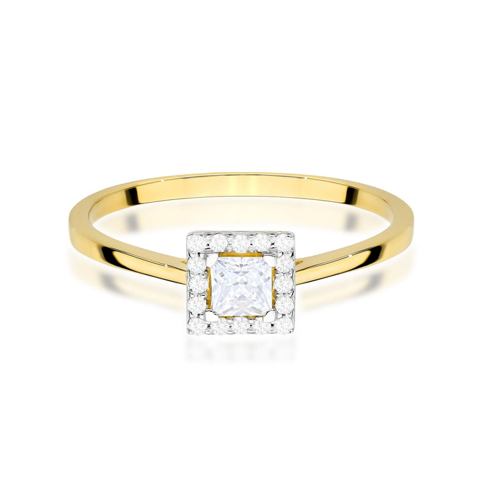 Inel Aur 14K W0590 Diamant 0.23ct