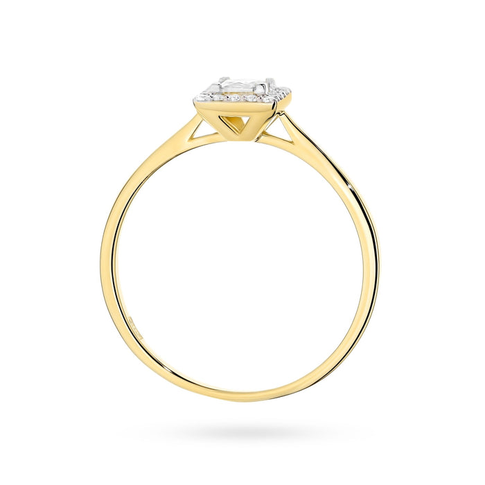 Inel Aur 14K W0590 Diamant 0.23ct