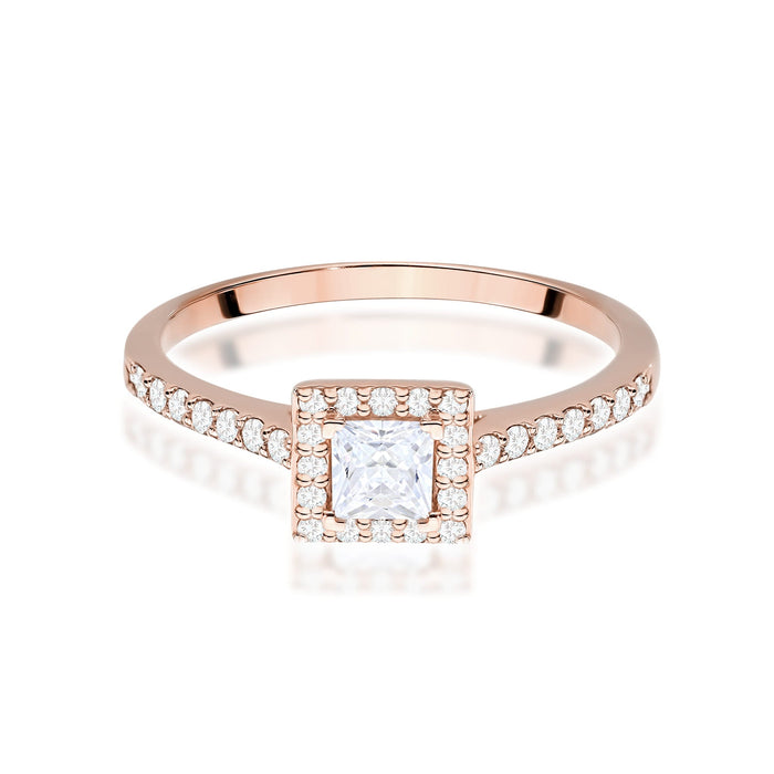 Inel Aur 14K cu Diamante Naturale Naturale 0.50 ct