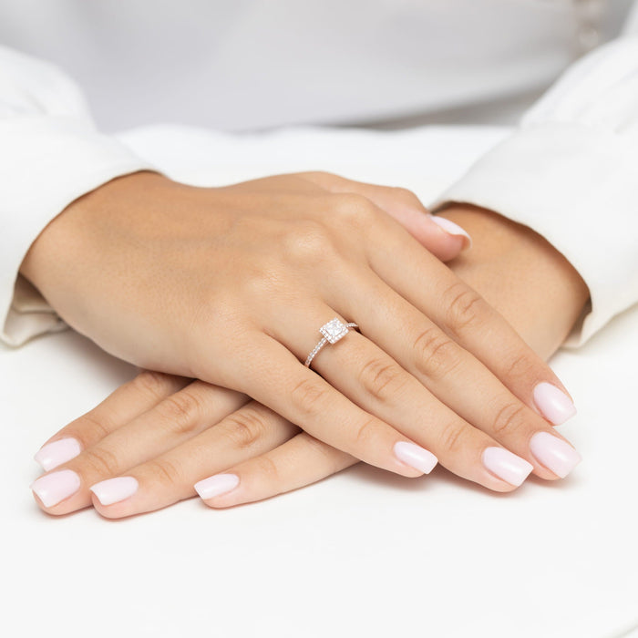 Inel Aur 14K cu Diamante Naturale Naturale 0.50 ct