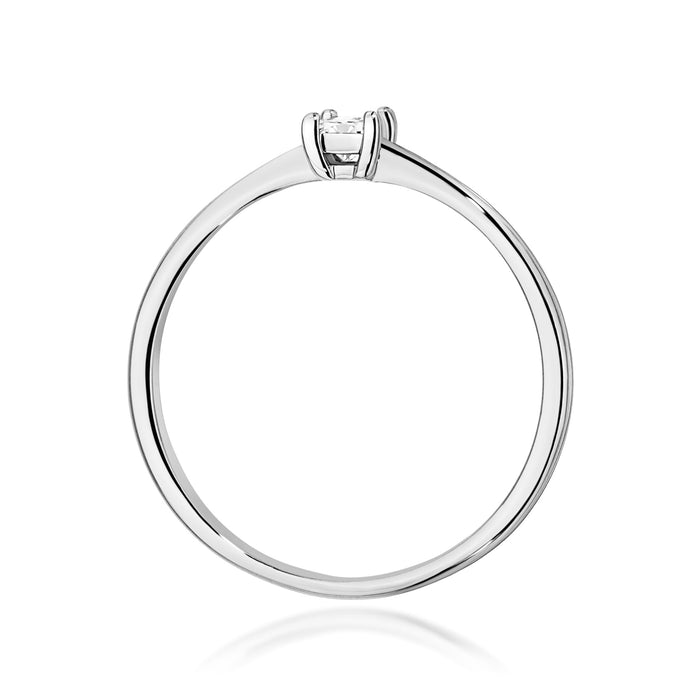 Inel Aur 14K W0592 Diamant Natural 0.15ct