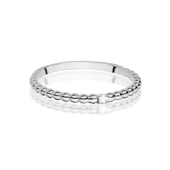 Inel Aur 14K W0601 Diamant 0.02ct