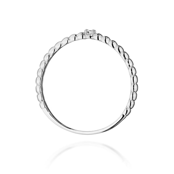 Inel Aur 14K W0601 Diamant 0.02ct