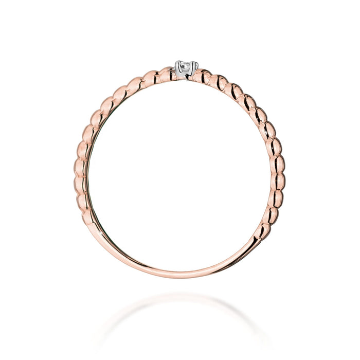 Inel Aur 14K W0601 Diamant 0.02ct