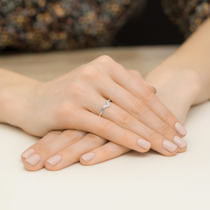 Inel Aur 14K W0602 Diamante 0.04ct