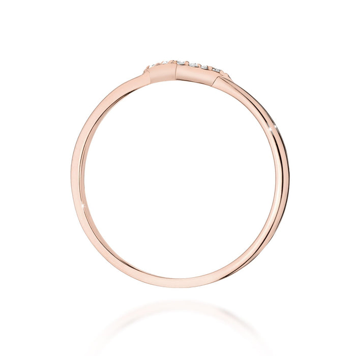 Inel Aur 14K W0602 Diamante 0.04ct