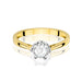 Inel Aur 14K cu Diamant Natural 0.25 ct