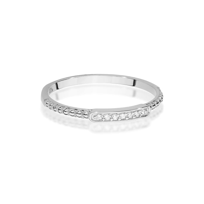 Inel Aur 14K W0606 Diamante 0.04ct
