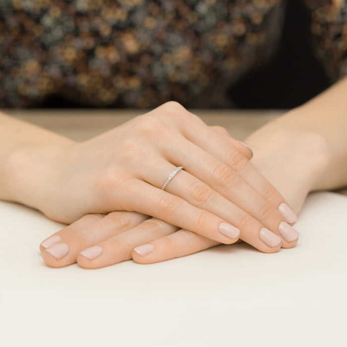 Inel Aur 14K W0606 Diamante 0.04ct