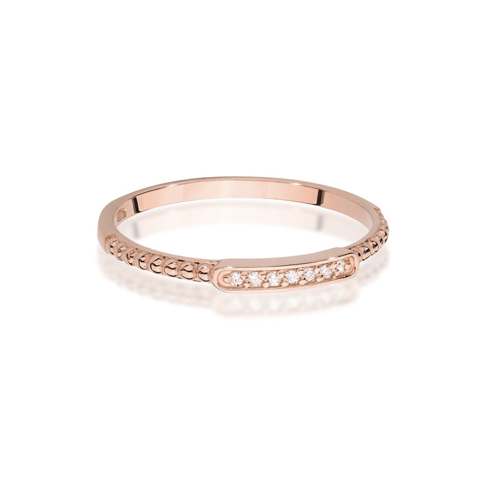 Inel Aur 14K W0606 Diamante 0.04ct