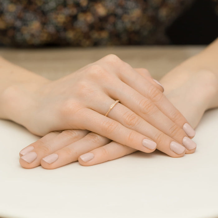 Inel Aur 14K W0606 Diamante 0.04ct