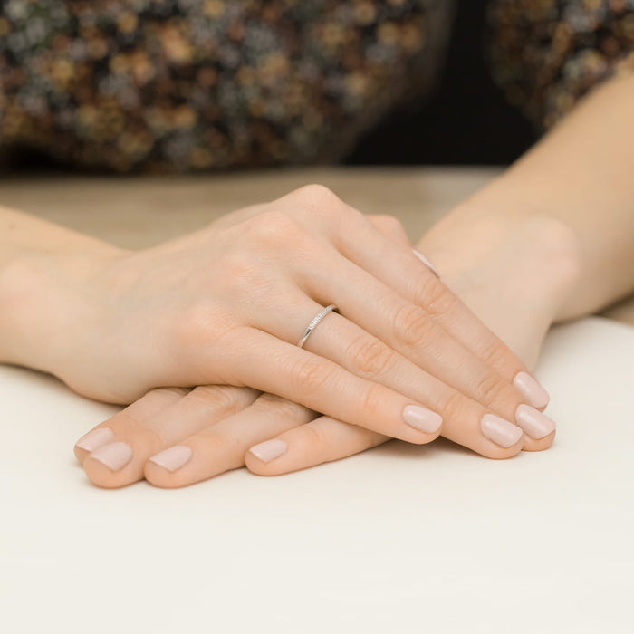 Inel Aur 14K W0607 Diamante 0.04ct