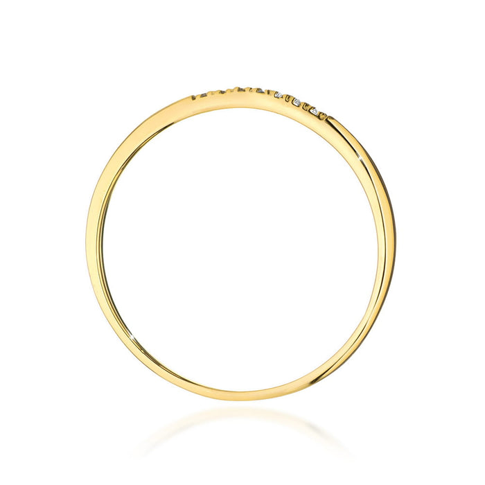 Inel Aur 14K W0607 Diamante 0.04ct