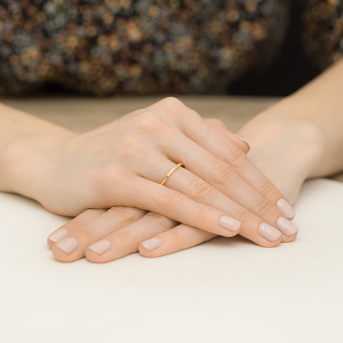 Inel Aur 14K W0607 Diamante 0.04ct