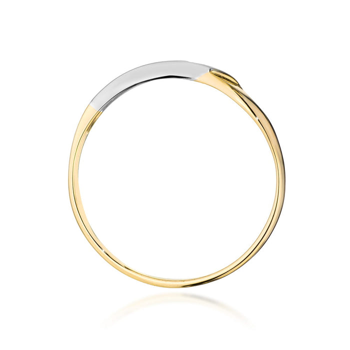 Inel Aur 14K W0609 Diamant 0,04ct