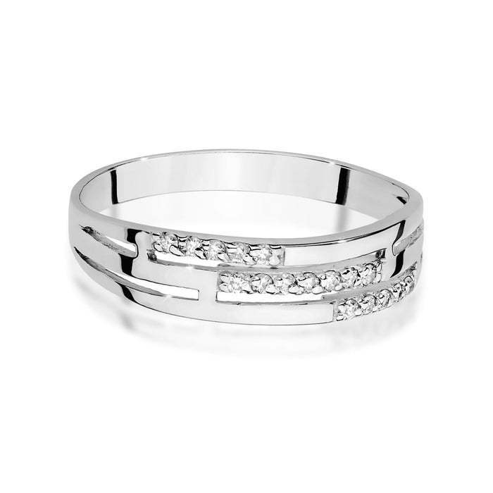 Inel Aur 14K W0612 Diamante 0.15ct