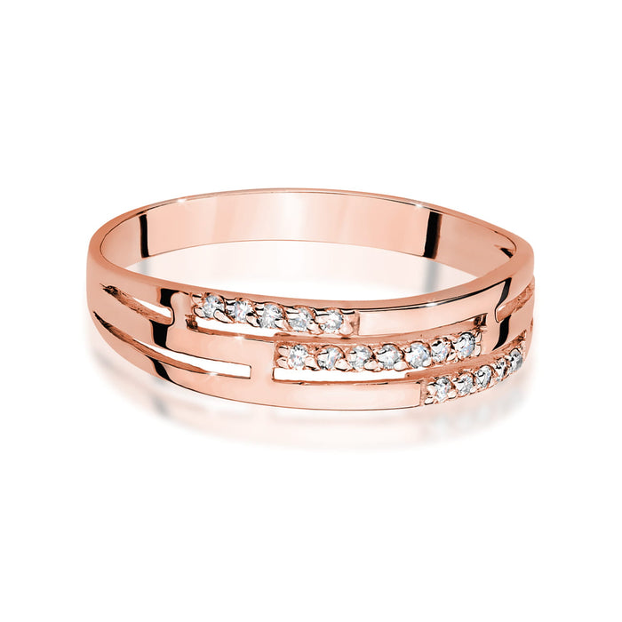 Inel Aur 14K W0612 Diamante 0.15ct