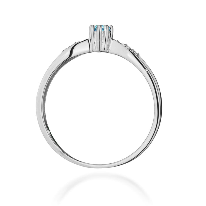 Inel Aur 14K W0613 Topaz 0.15ct