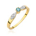 Inel Aur 14K W0613 Topaz 0.15ct