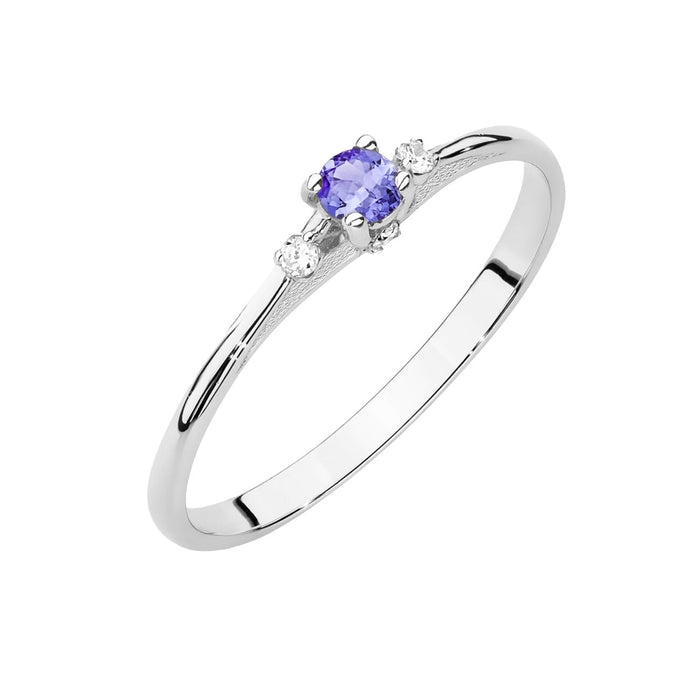 Inel Aur 14K W0614 Tanzanit 0.15ct