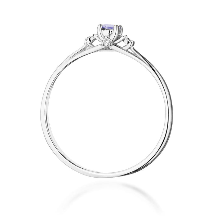 Inel Aur 14K W0614 Tanzanit 0.15ct