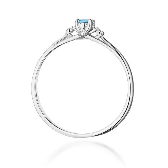 Inel Aur 14K W0614 Topaz 0.15ct