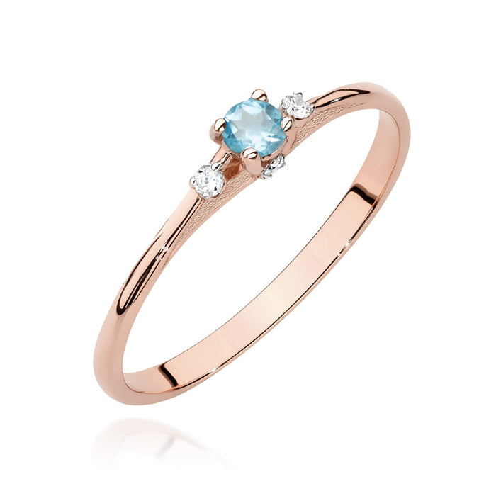 Inel Aur 14K W0614 Topaz 0.15ct