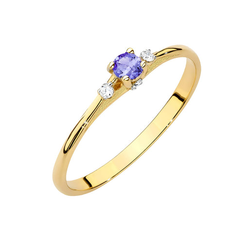 Inel Aur 14K W0614 Tanzanit 0.15ct