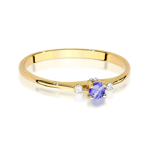 Inel Aur 14K W0614 Tanzanit 0.15ct
