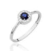 Inel Aur 14K W0616 Safir 0.30ct