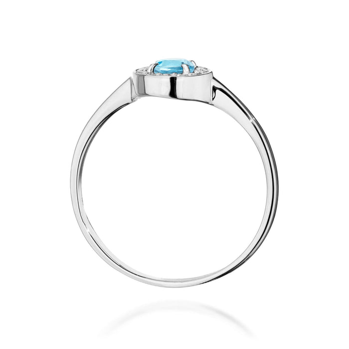 Inel Aur 14K W0616 Topaz 0.25ct