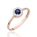 Inel Aur 14K W0616 Safir 0.30ct