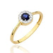 Inel Aur 14K W0616 Safir 0.30ct
