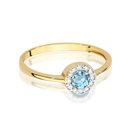 Inel Aur 14K W0616 Topaz 0.25ct