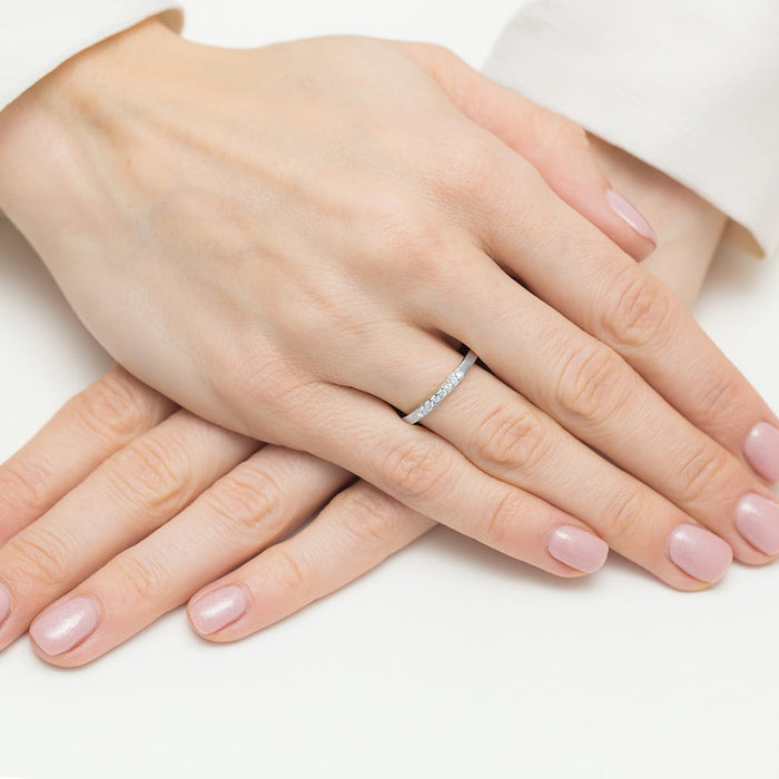 Inel Aur 14K W0619 Diamante 0.10ct